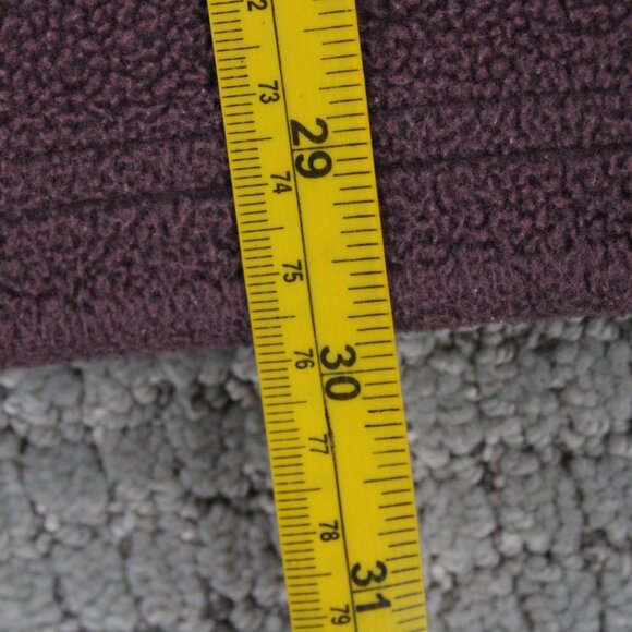 Vintage Roundy Ridge Fleece Jacket XL Men Red Full Zip Long Sleeve Polyester 90s - Picture 9 of 9